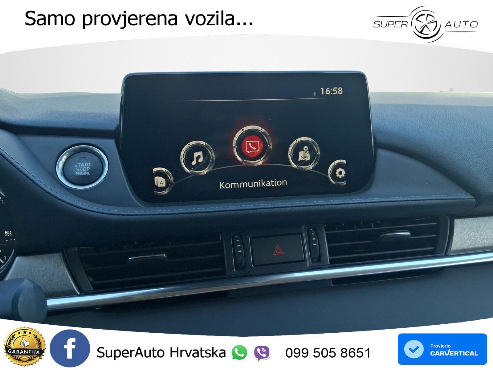 Mazda 6 Sport Combi 2.0 SKYACTIV-G (165 KS) SKYACTIV-Drive LED+GR SJED+ACC