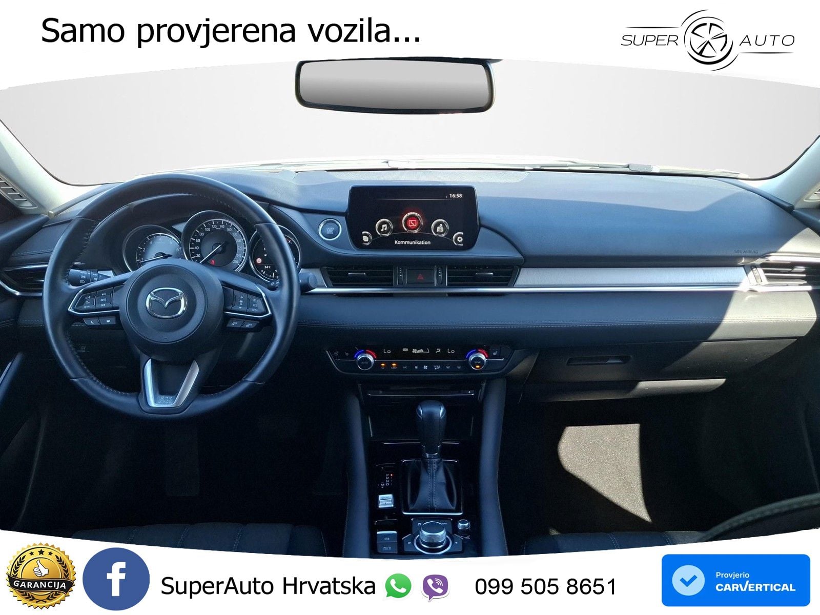 Mazda 6 Sport Combi 2.0 SKYACTIV-G (165 KS) SKYACTIV-Drive LED+GR SJED+ACC
