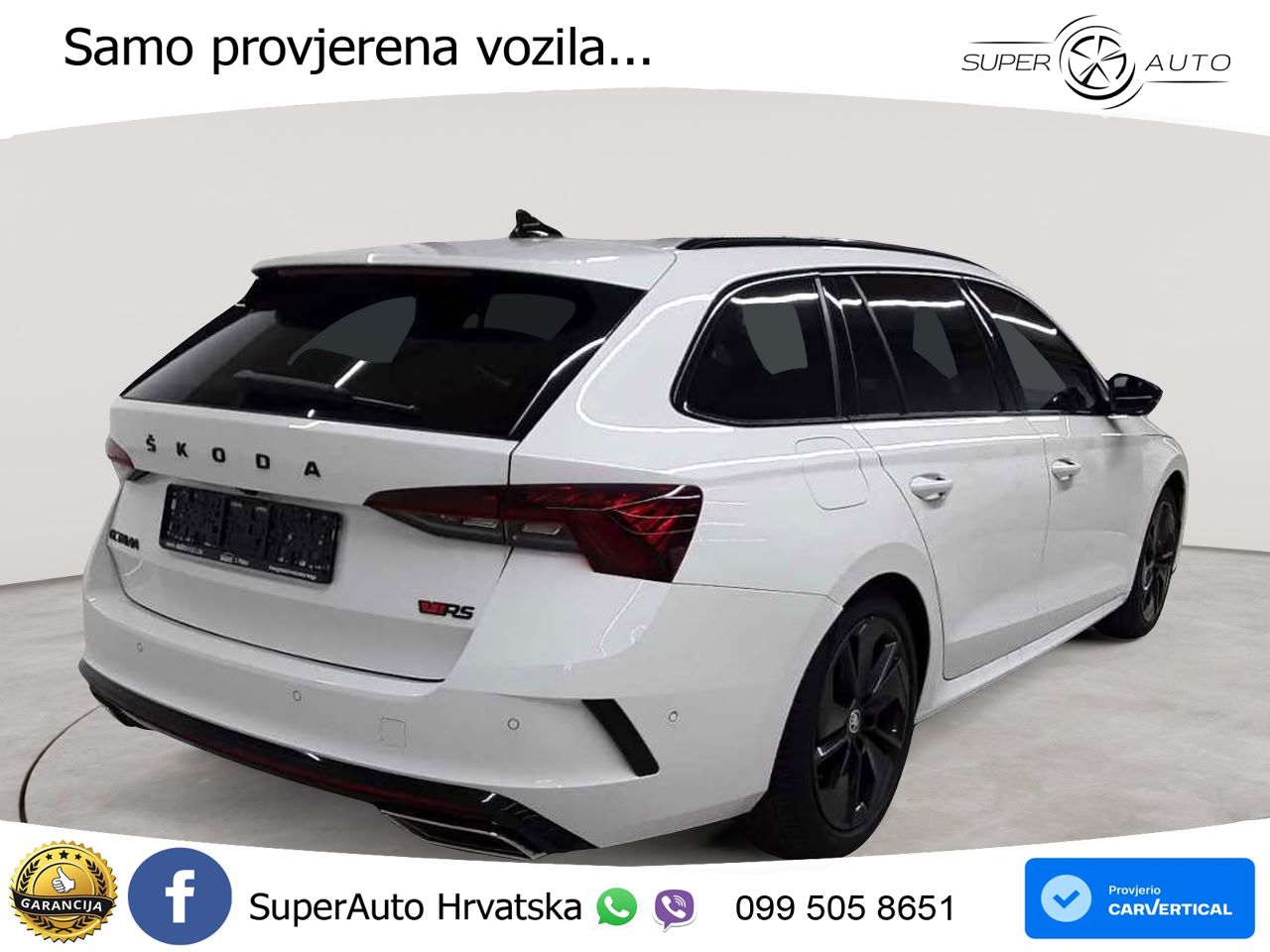 Škoda Octavia Combi RS 2.0 TDI (200 KS) 4x4 DSG
