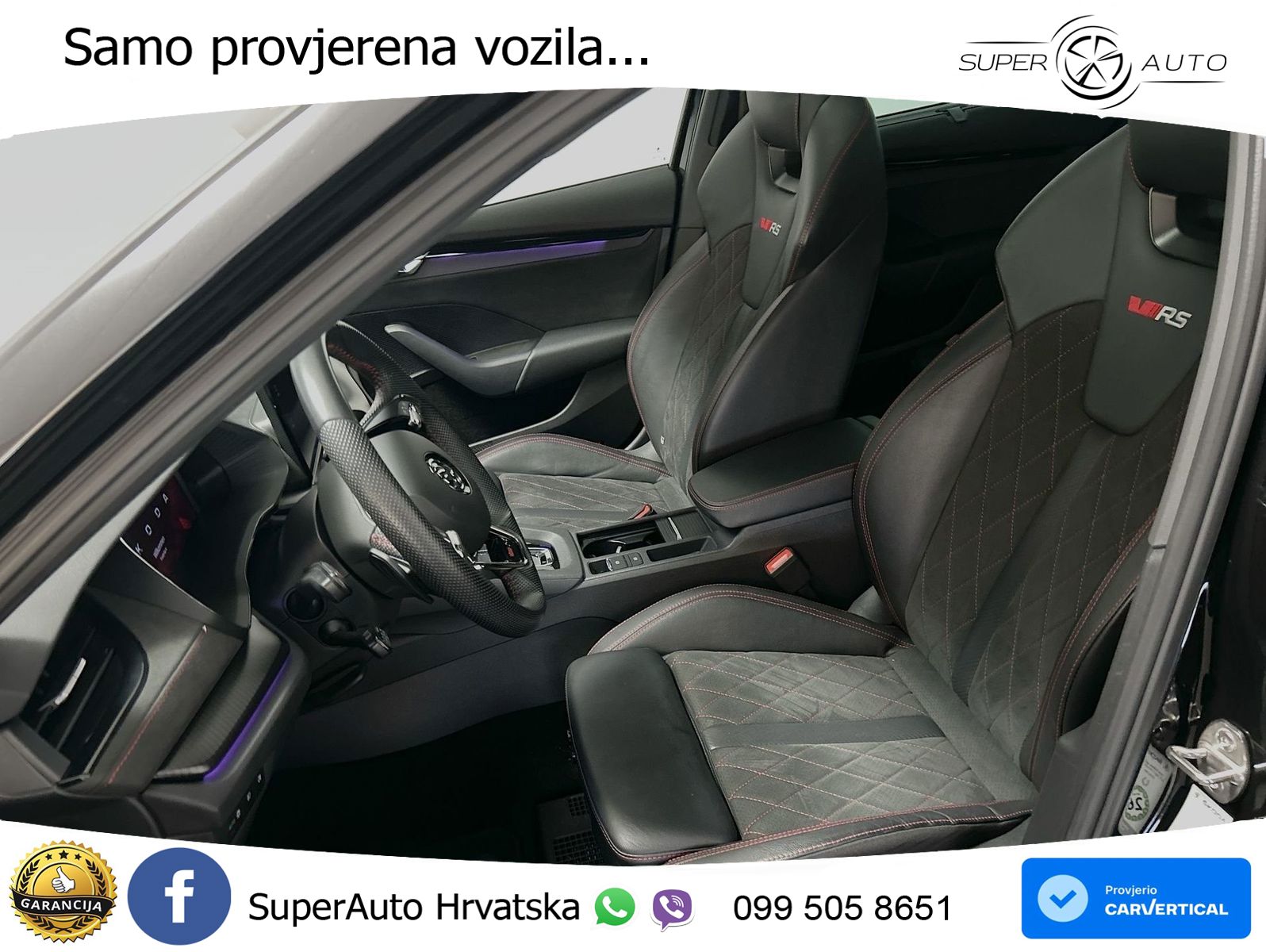 Škoda Octavia Combi RS 2.0 TSI (245 KS) DSG LED+GR SJED+ACC
