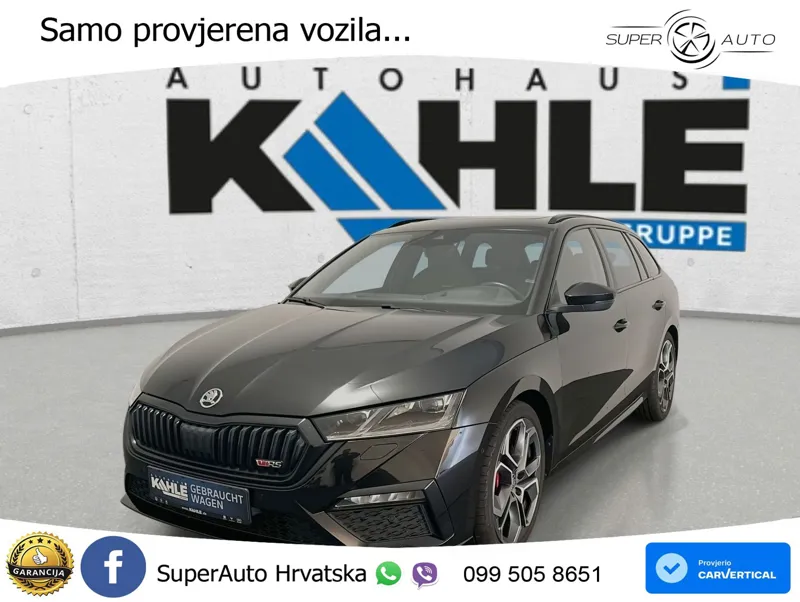 Škoda Octavia Combi RS 2.0 TSI (245 KS) DSG LED+GR SJED+ACC