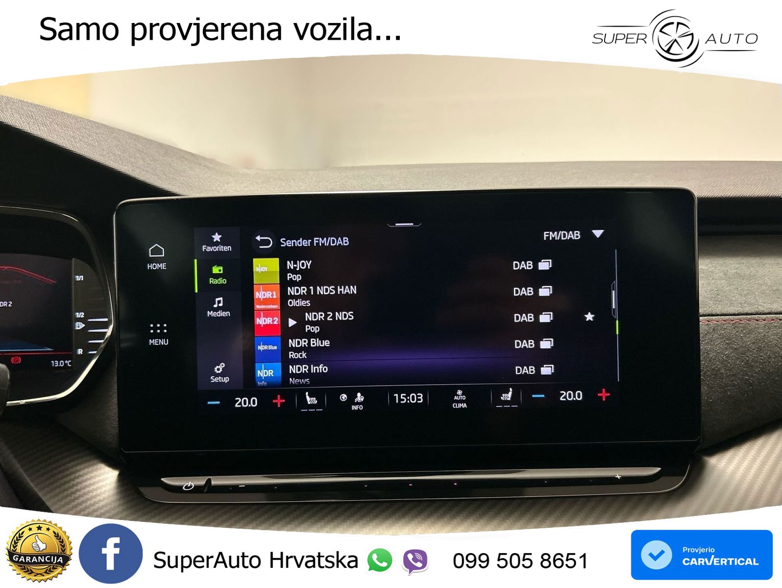 Škoda Octavia Combi RS 2.0 TSI (245 KS) DSG LED+GR SJED+ACC