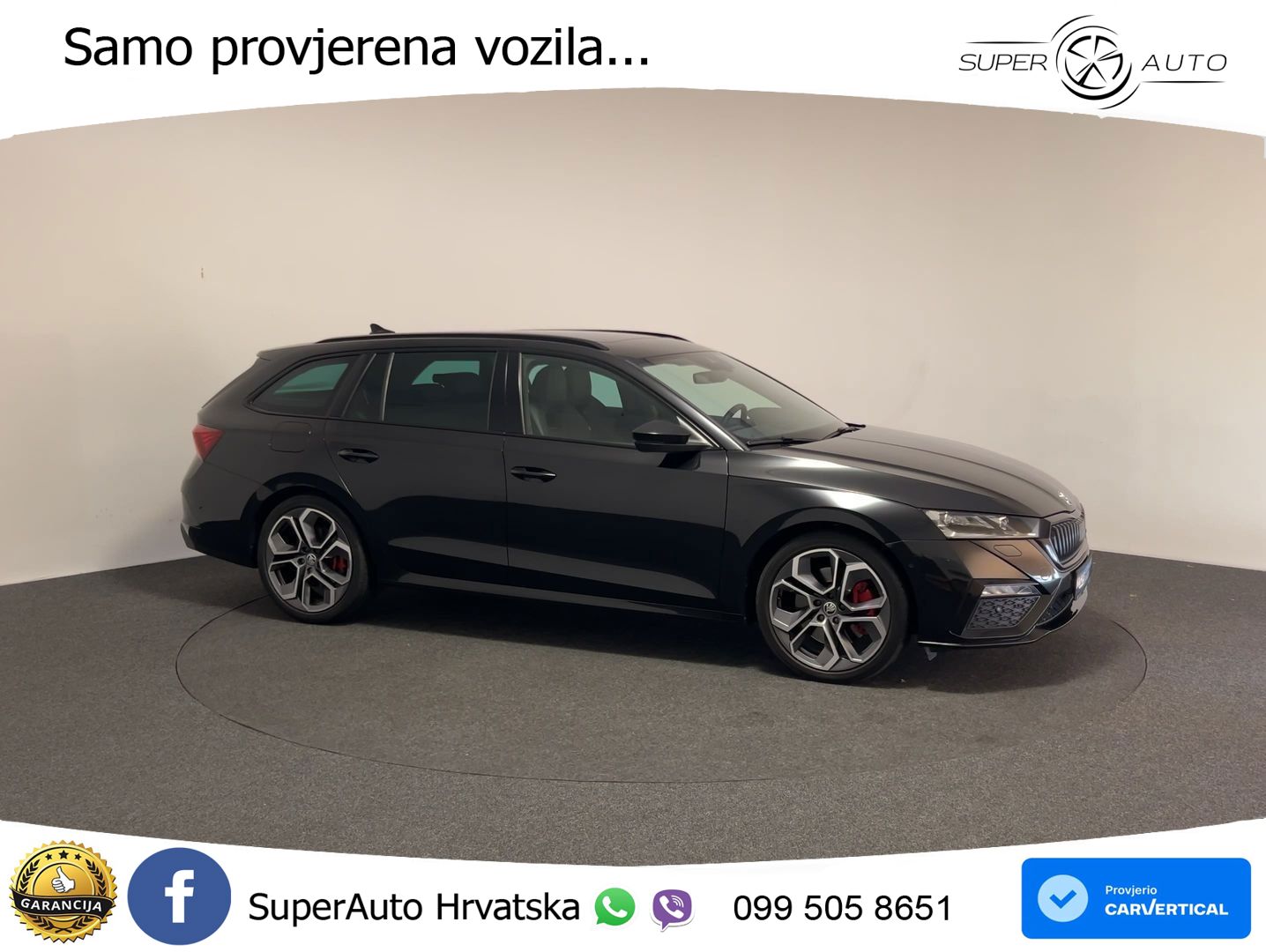 Škoda Octavia Combi RS 2.0 TSI (245 KS) DSG LED+GR SJED+ACC