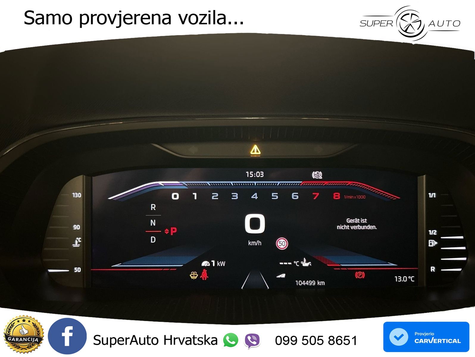 Škoda Octavia Combi RS 2.0 TSI (245 KS) DSG LED+GR SJED+ACC