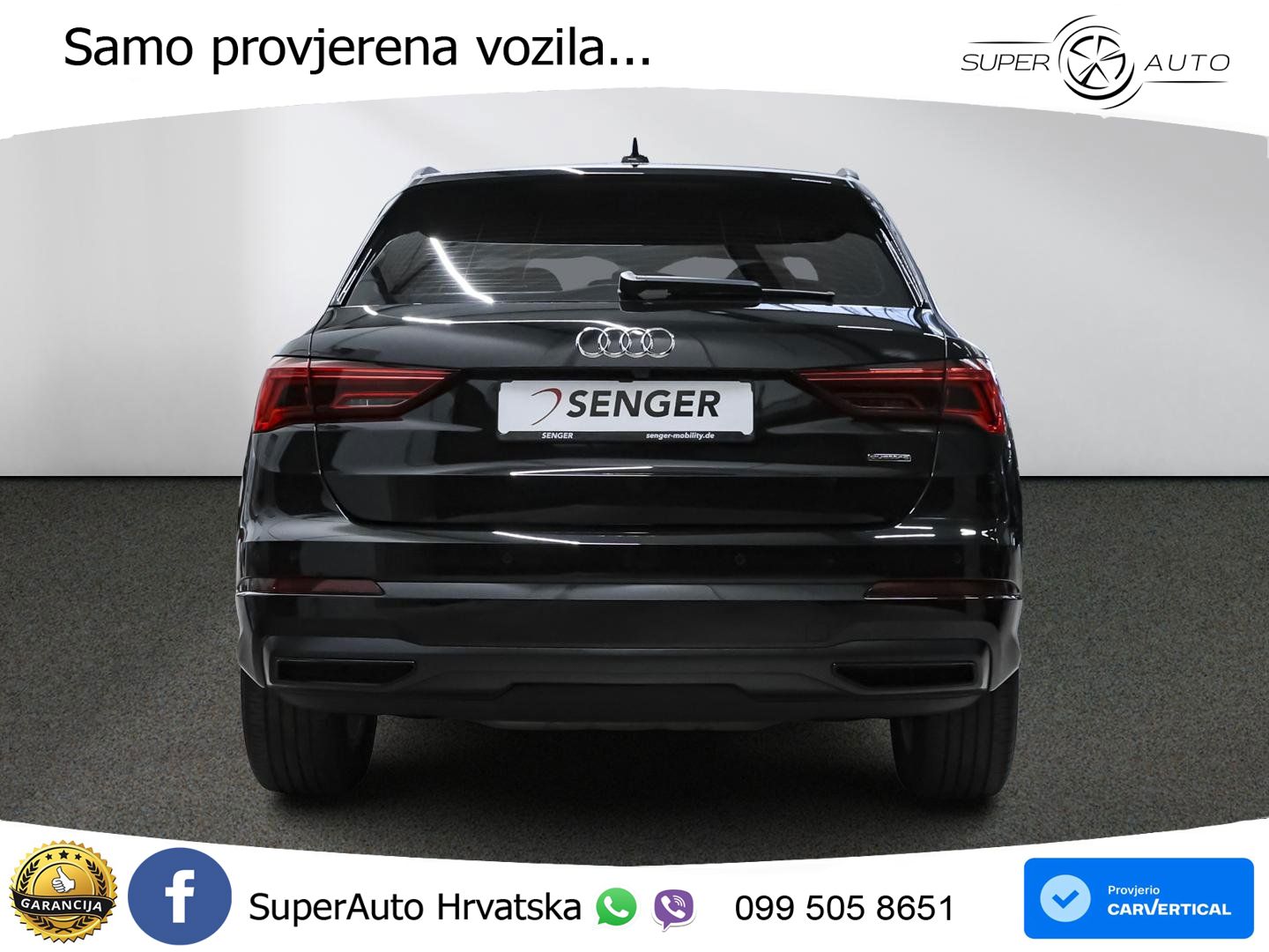 Audi Q3 45 TFSI (245 KS) quattro S tronic MATRIX+GR SJED+KAM
