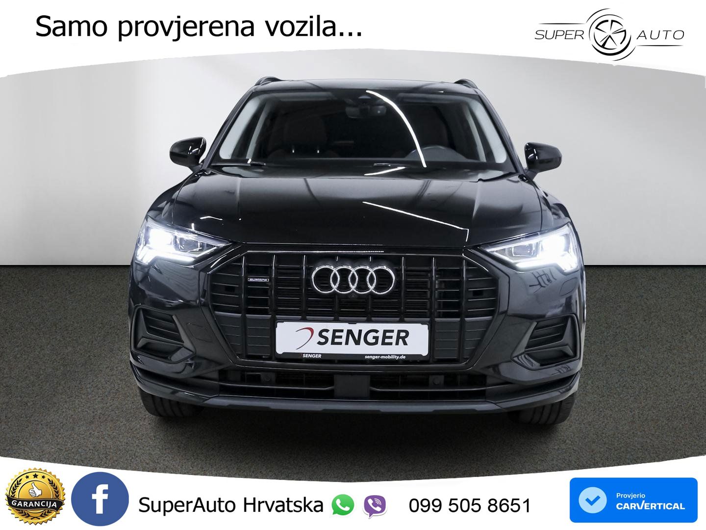 Audi Q3 45 TFSI (245 KS) quattro S tronic MATRIX+GR SJED+KAM