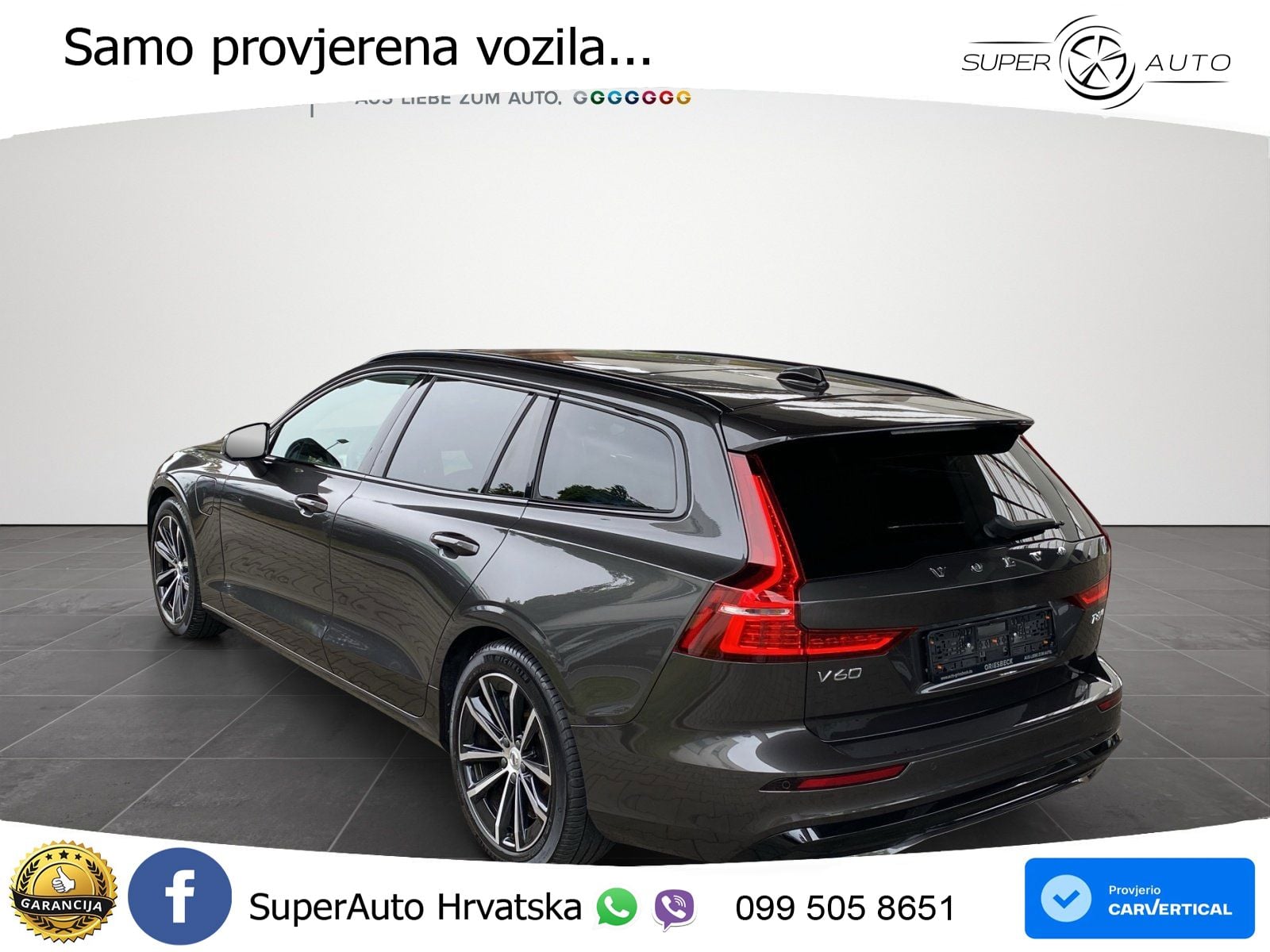 Volvo V60 2.0 T8 AWD Geartronic LED+GR SJED+ACC