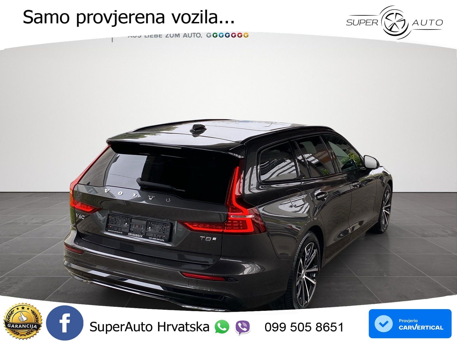 Volvo V60 2.0 T8 AWD Geartronic LED+GR SJED+ACC