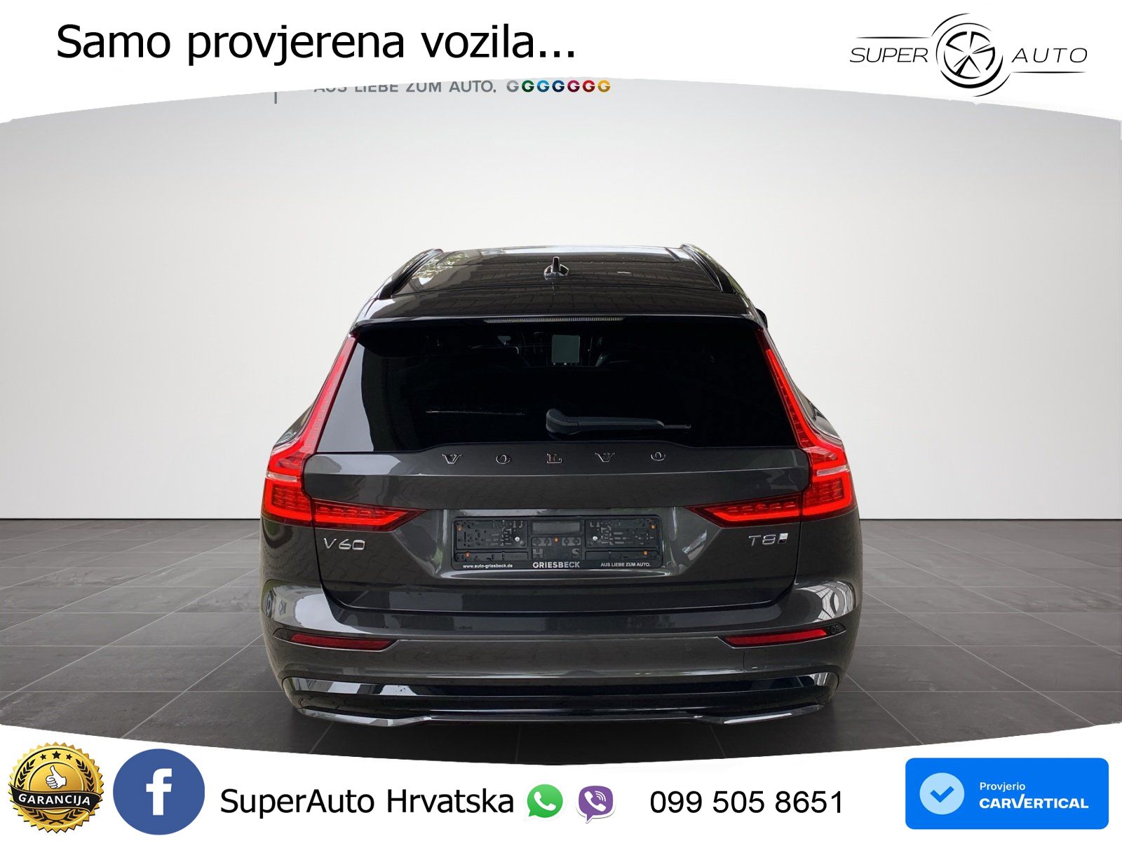 Volvo V60 2.0 T8 AWD Geartronic LED+GR SJED+ACC