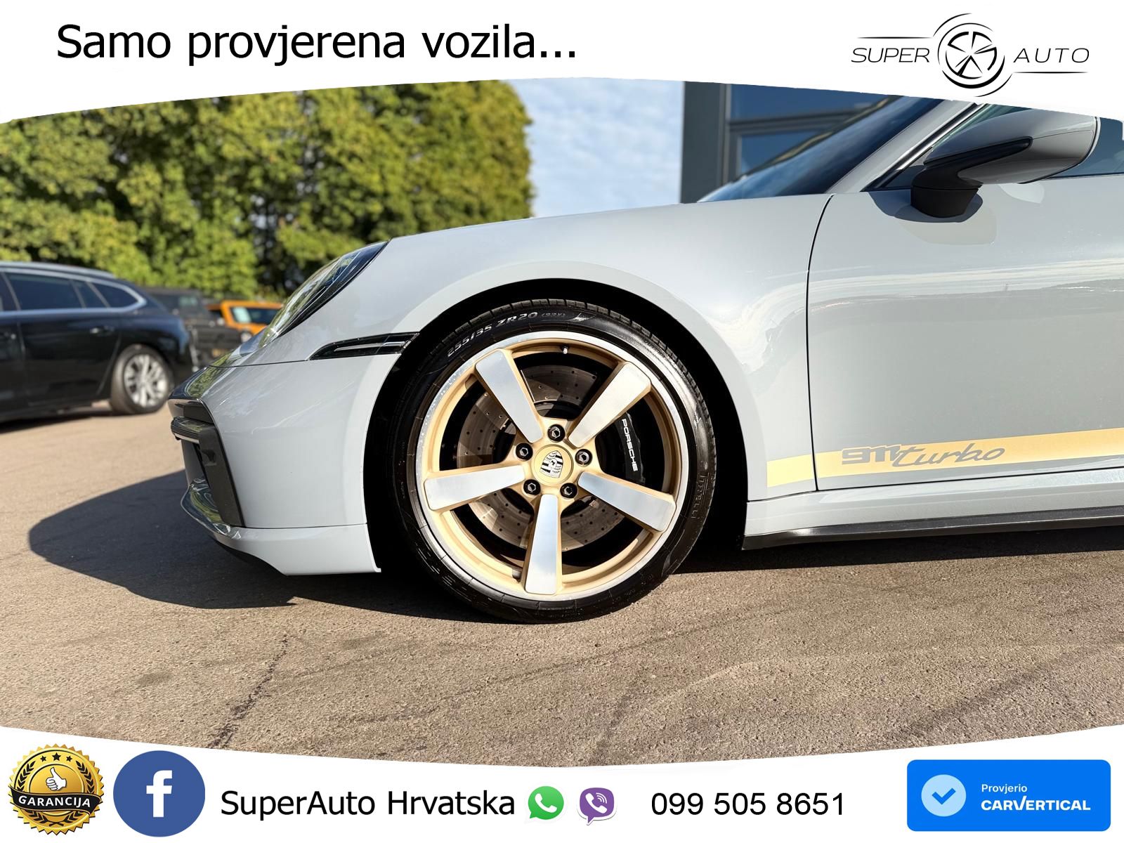 Porsche 911 Turbo 3.8 (580 KS) PDK