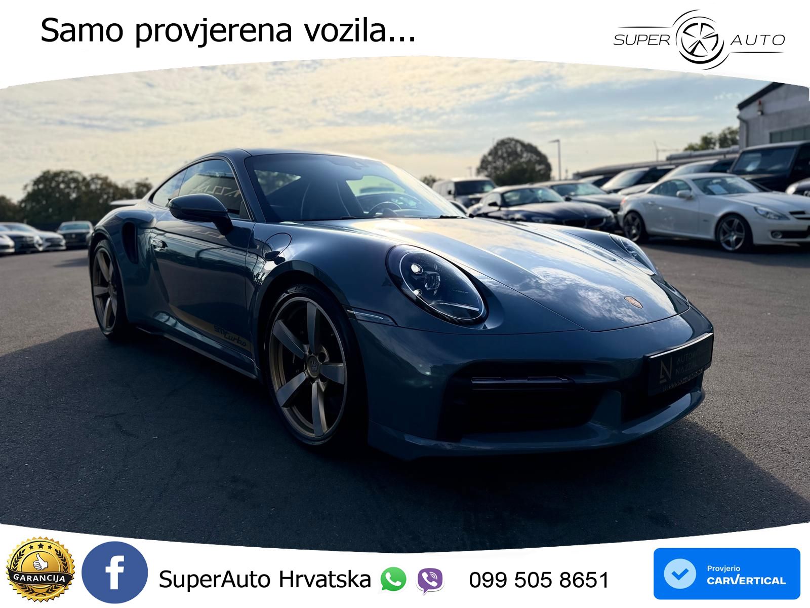 Porsche 911 Turbo 3.8 (580 KS) PDK