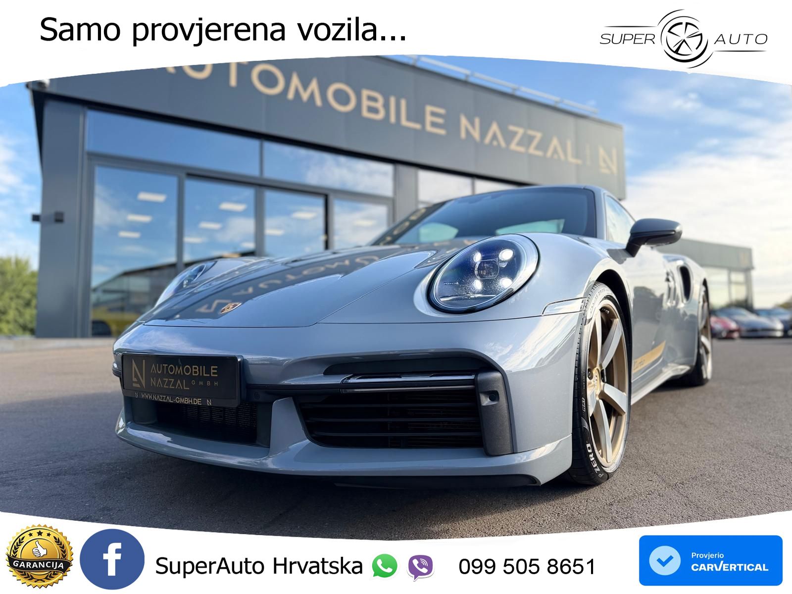 Porsche 911 Turbo 3.8 (580 KS) PDK