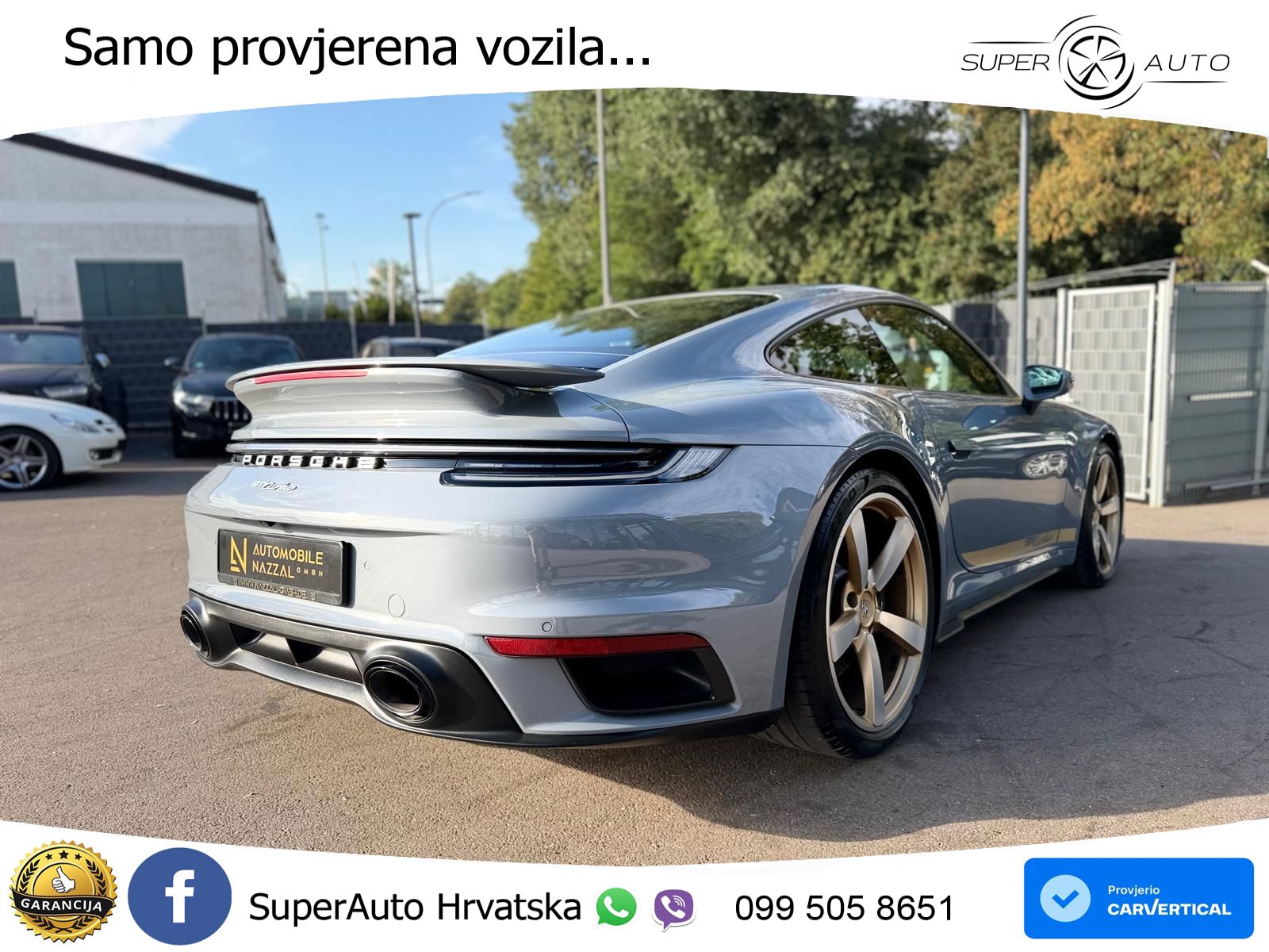 Porsche 911 Turbo 3.8 (580 KS) PDK