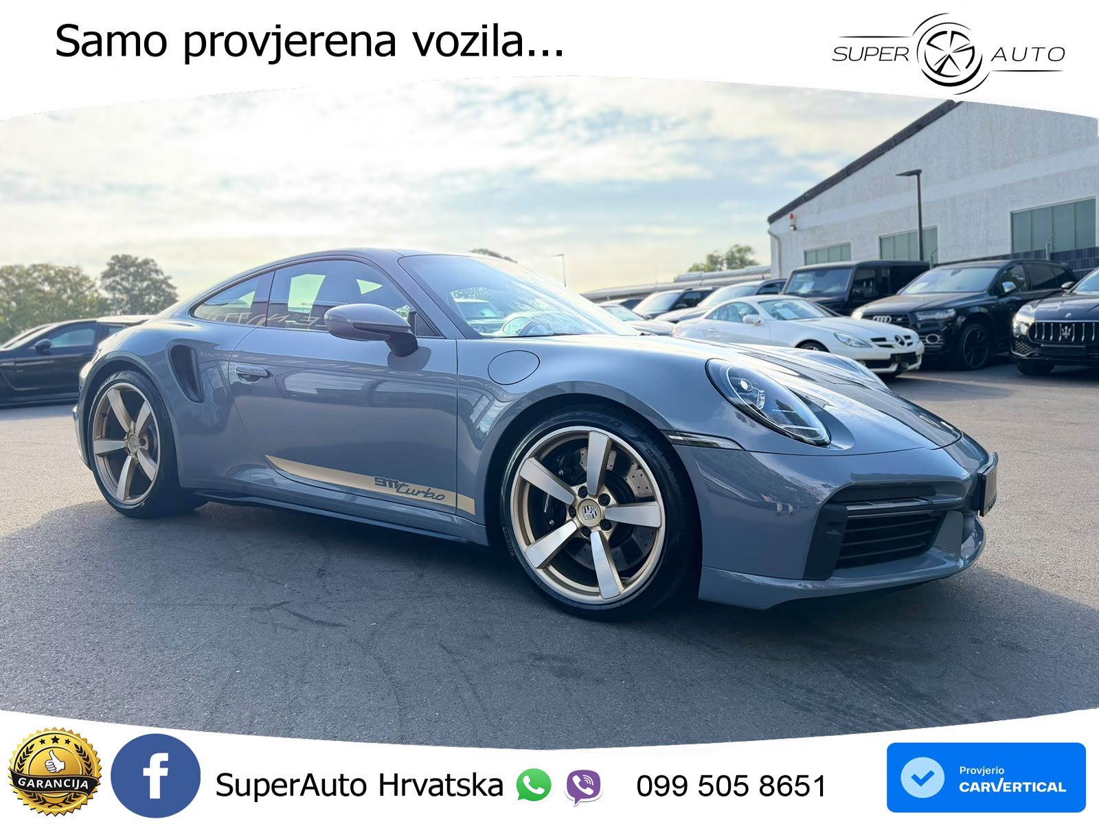 Porsche 911 Turbo 3.8 (580 KS) PDK