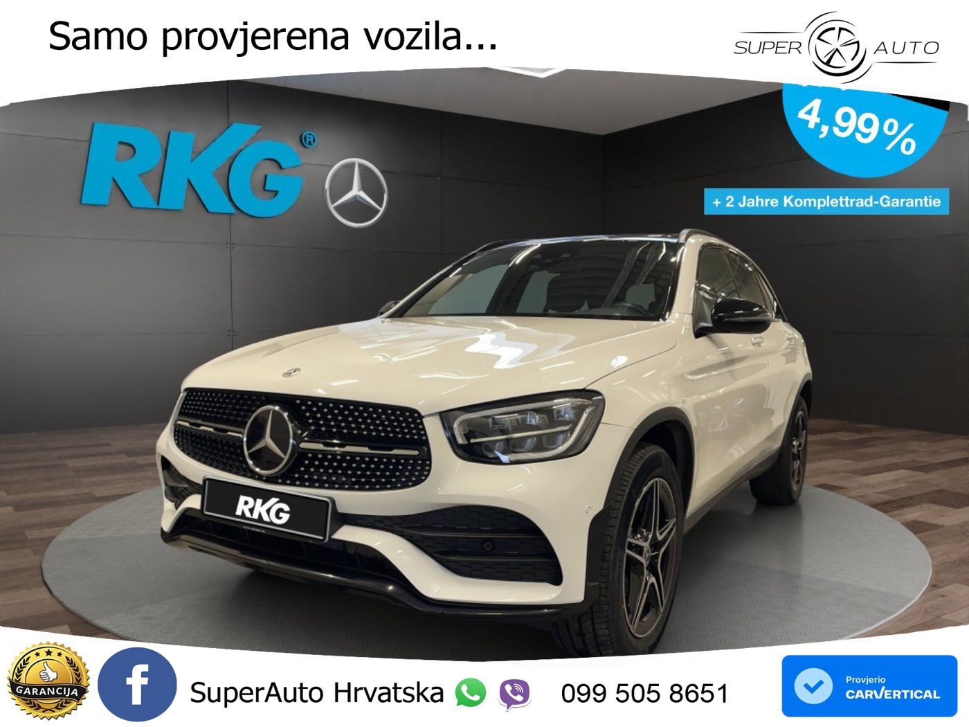 Mercedes GLC 300de (306 KS) 4MATIC 9G-TRONIC AMG LED+GR SJED+ACC