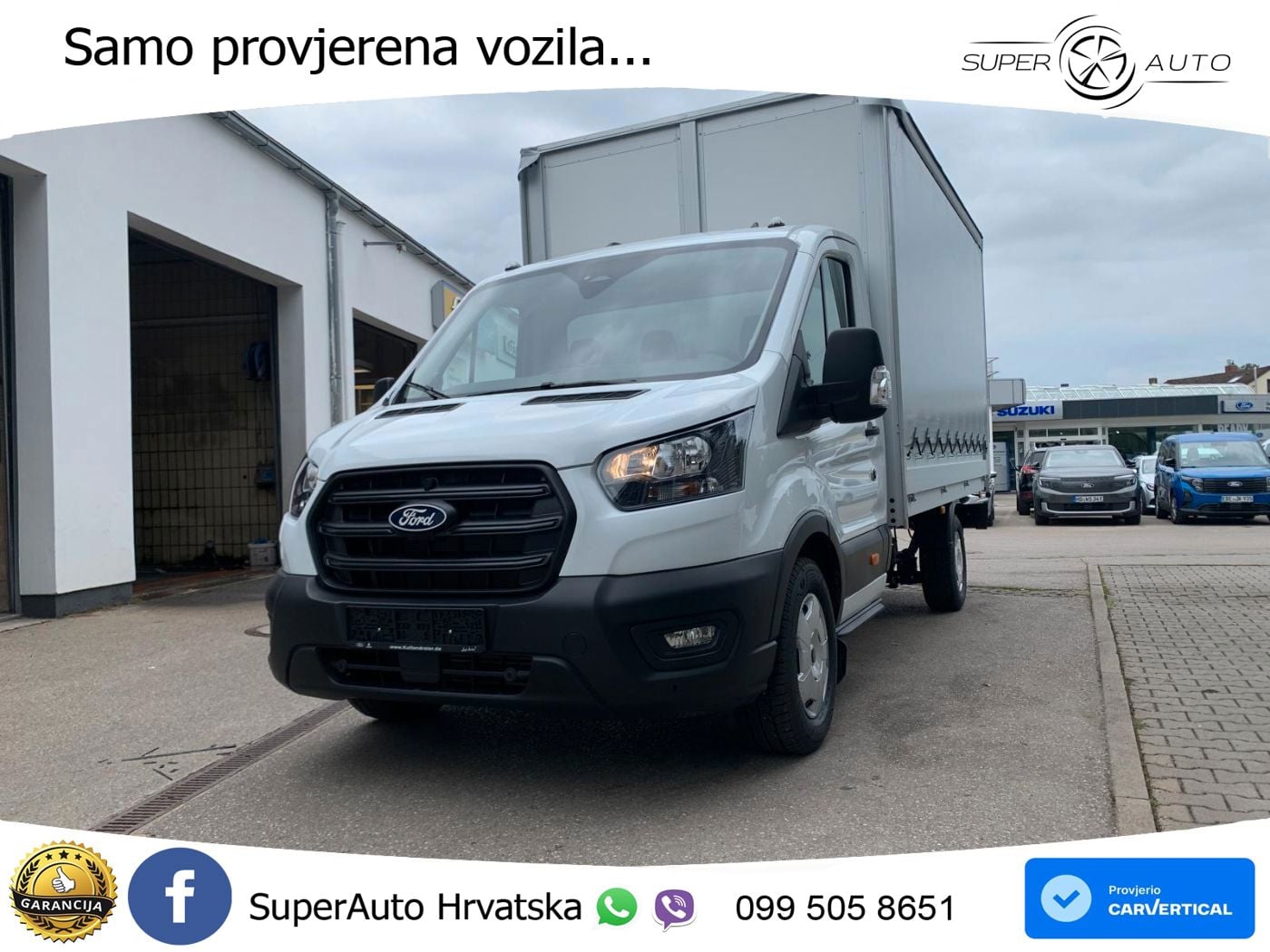 Ford Transit Pritsche Trend 350 L4 PLANE*NAVI*ACC*SHZ 165 KS