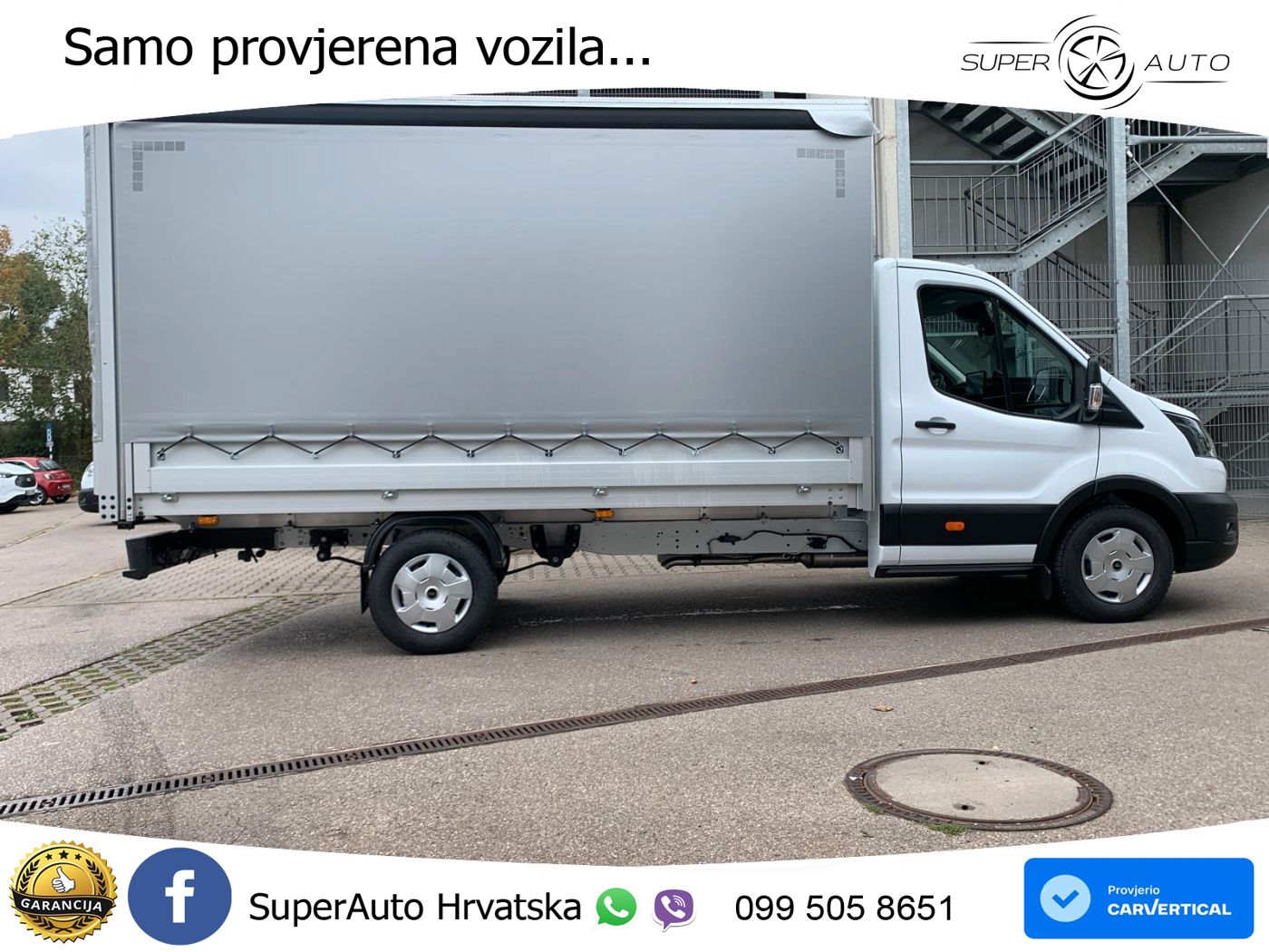 Ford Transit Pritsche Trend 350 L4 PLANE*NAVI*ACC*SHZ 165 KS