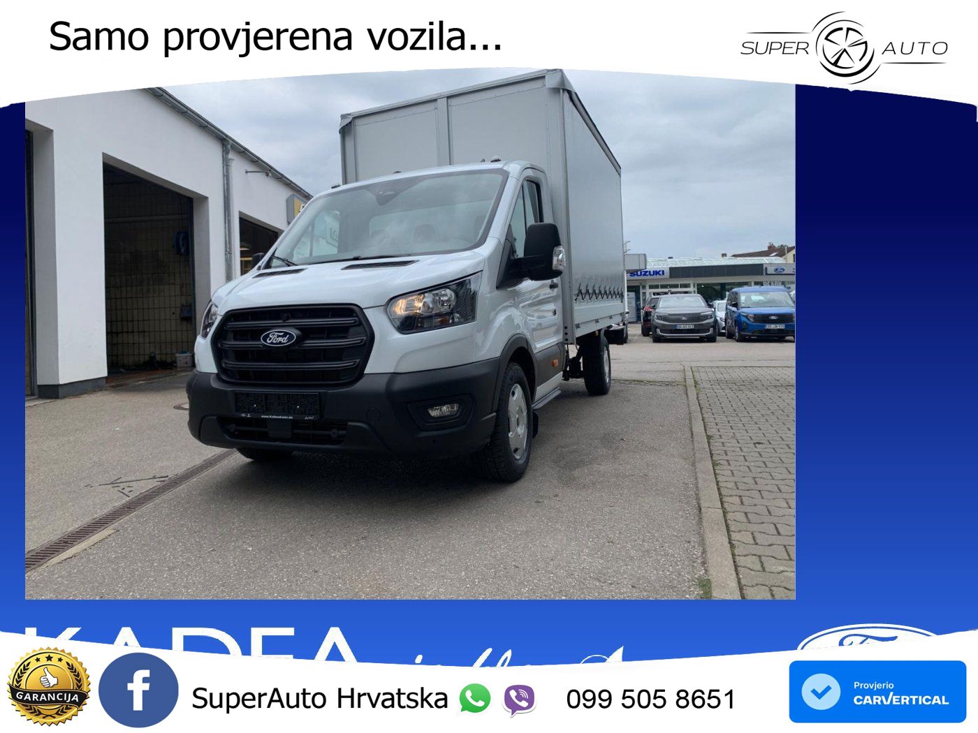 Ford Transit Pritsche Trend 350 L4 PLANE*NAVI*ACC*SHZ 165 KS