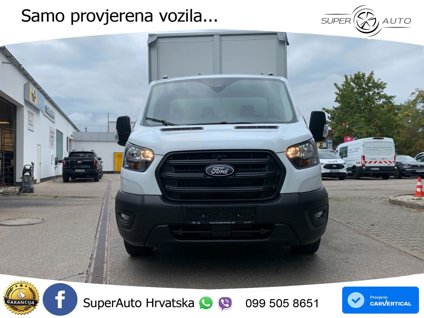 Ford Transit Pritsche Trend 350 L4 PLANE*NAVI*ACC*SHZ 165 KS