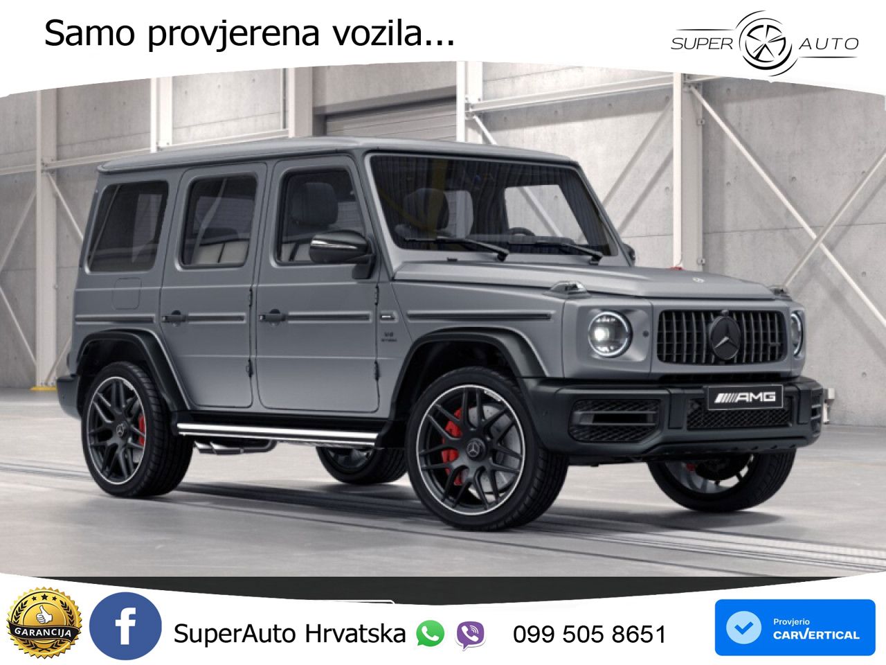 Mercedes AMG G 63 Long V8 (585 KS) 4MATIC 9G-TRONIC AMG SPEEDSHIFT PLUS Superior LED+ACC