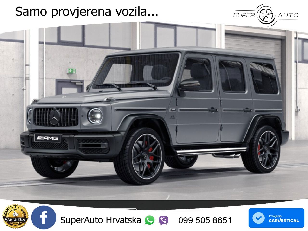 Mercedes AMG G 63 Long V8 (585 KS) 4MATIC 9G-TRONIC AMG SPEEDSHIFT PLUS Superior LED+ACC