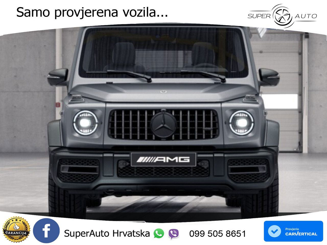 Mercedes AMG G 63 Long V8 (585 KS) 4MATIC 9G-TRONIC AMG SPEEDSHIFT PLUS Superior LED+ACC