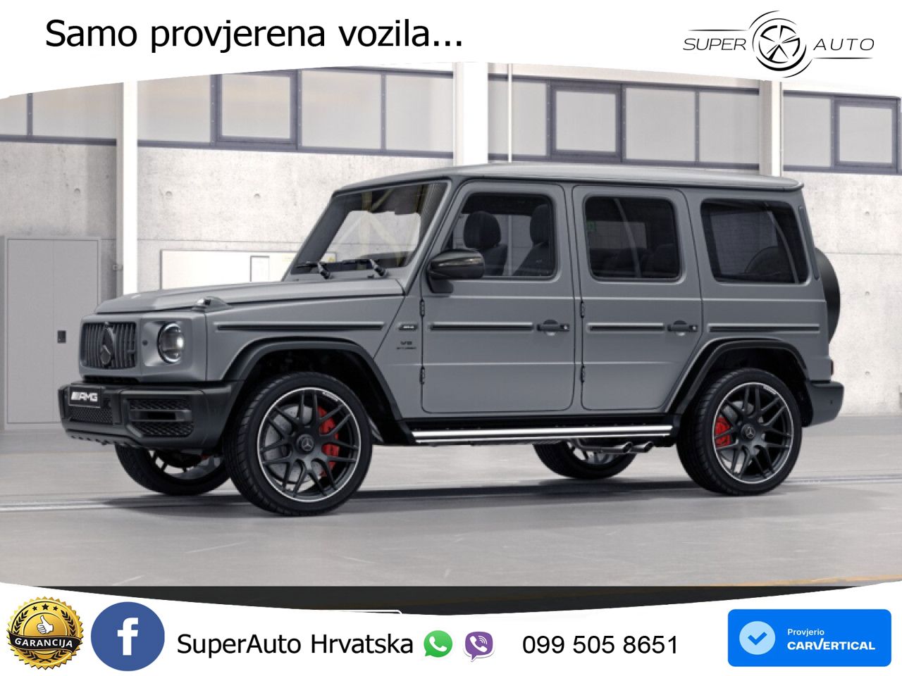 Mercedes AMG G 63 Long V8 (585 KS) 4MATIC 9G-TRONIC AMG SPEEDSHIFT PLUS Superior LED+ACC