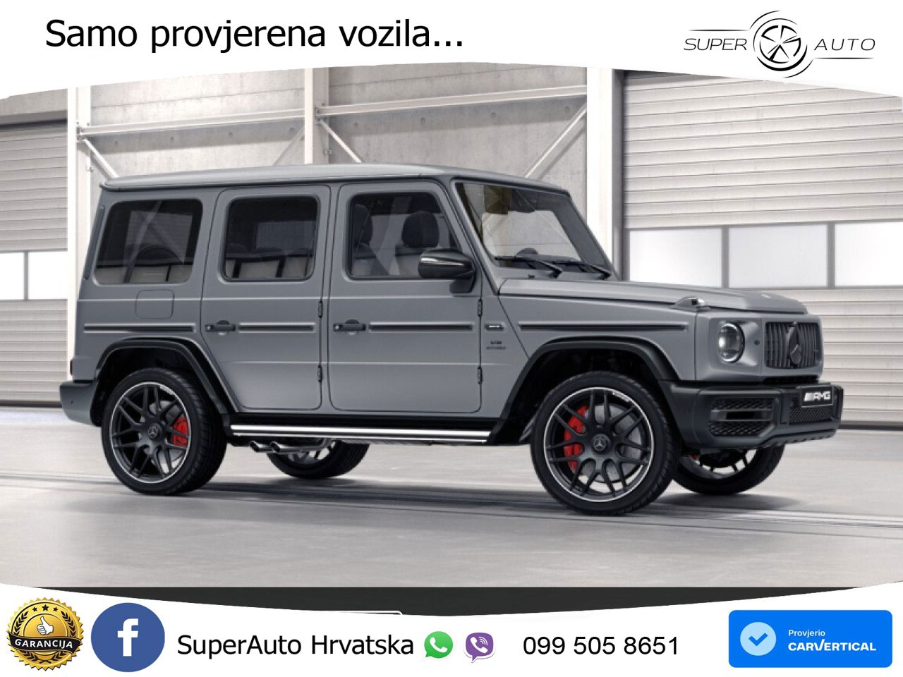 Mercedes AMG G 63 Long V8 (585 KS) 4MATIC 9G-TRONIC AMG SPEEDSHIFT PLUS Superior LED+ACC