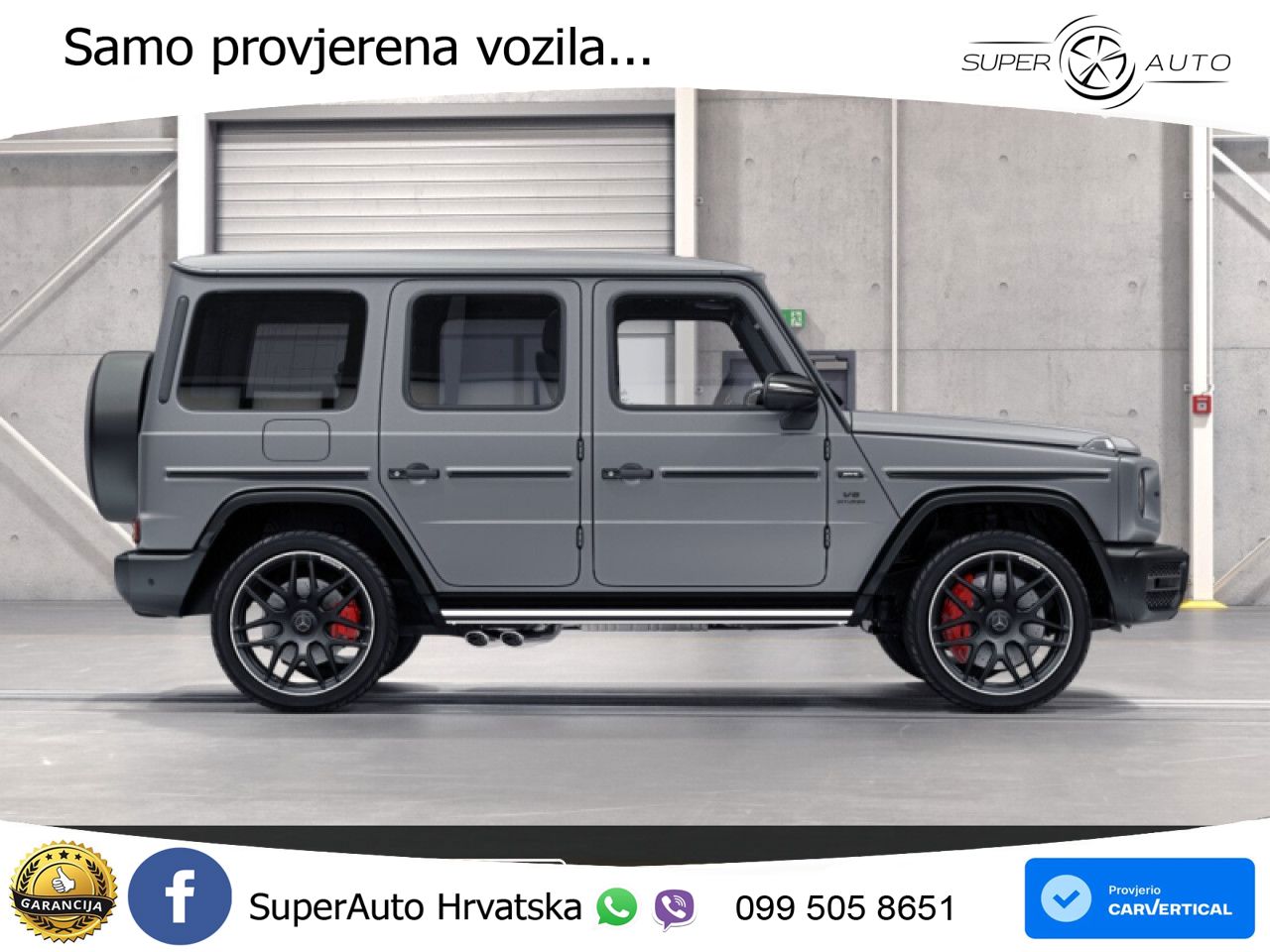 Mercedes AMG G 63 Long V8 (585 KS) 4MATIC 9G-TRONIC AMG SPEEDSHIFT PLUS Superior LED+ACC