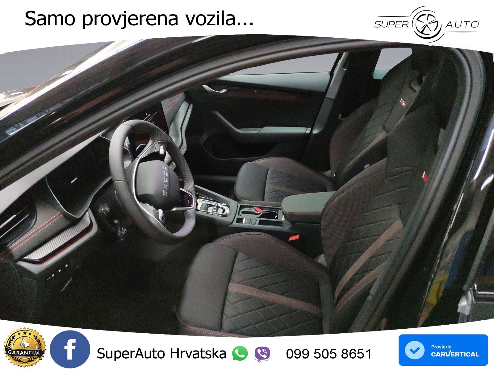 Škoda Octavia Combi RS 2.0 TSI (265 KS) DSG LED+GR SJED+ACC