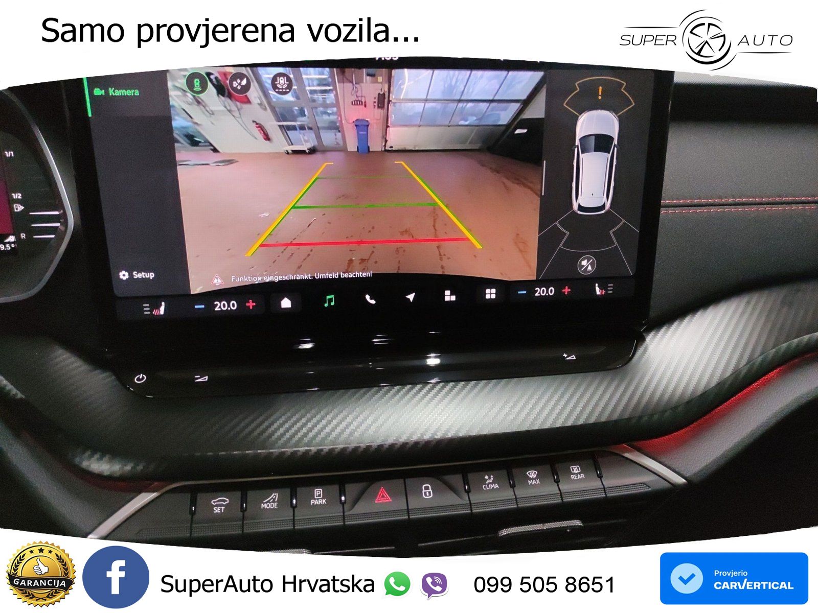 Škoda Octavia Combi RS 2.0 TSI (265 KS) DSG LED+GR SJED+ACC