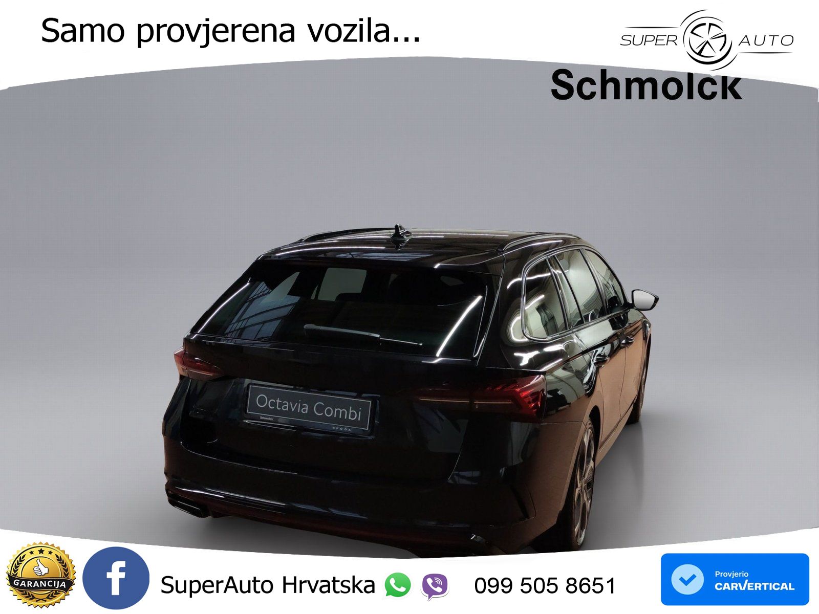 Škoda Octavia Combi RS 2.0 TSI (265 KS) DSG LED+GR SJED+ACC