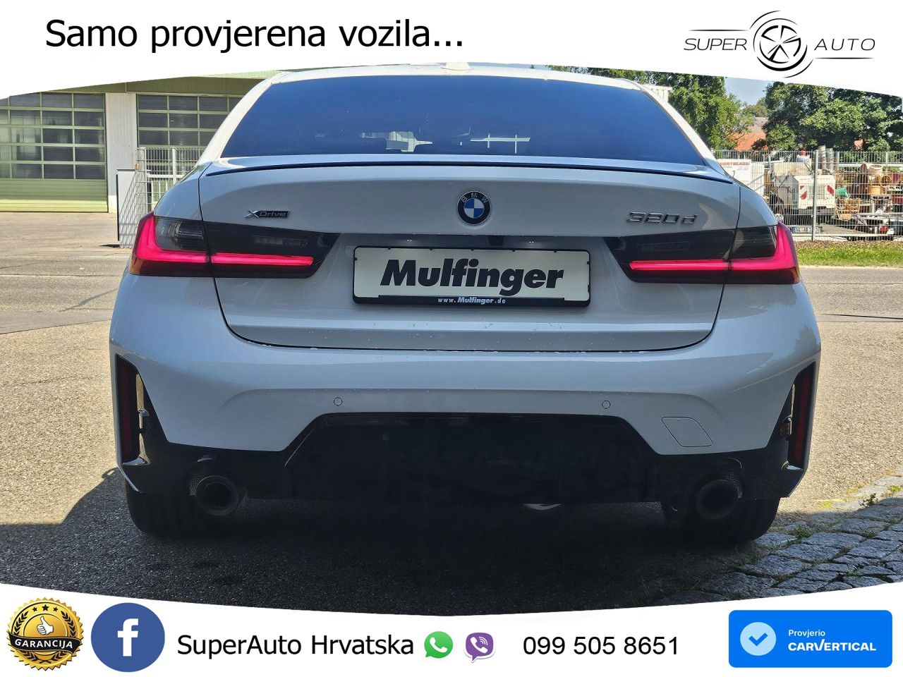 BMW 320d (190 KS) xDrive Steptronic M Sport LED+GR SJED+ACC