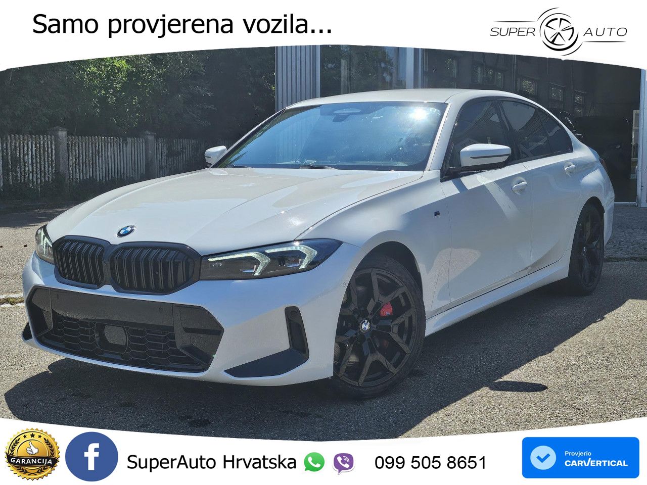 BMW 320d (190 KS) xDrive Steptronic M Sport LED+GR SJED+ACC