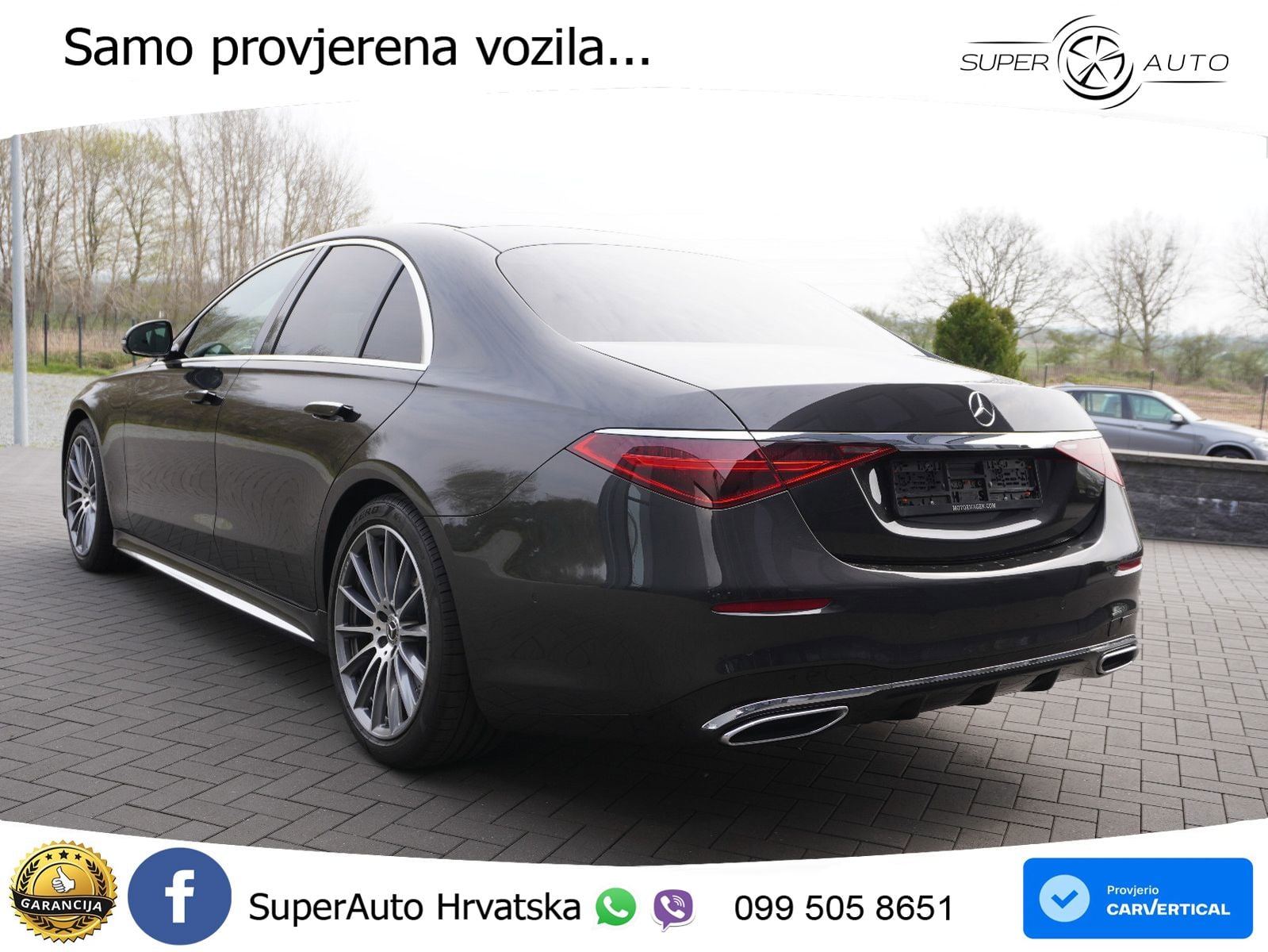Mercedes S 350d (313 KS) EQ Boost 9G-TRONIC AMG ZRAČNI+ACC+GR SJED+KAM+PANO