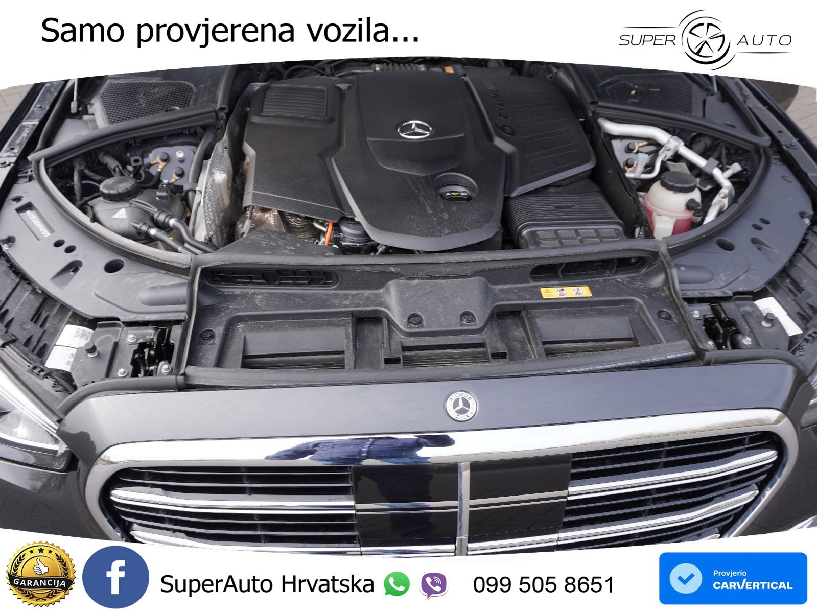 Mercedes S 350d (313 KS) EQ Boost 9G-TRONIC AMG ZRAČNI+ACC+GR SJED+KAM+PANO