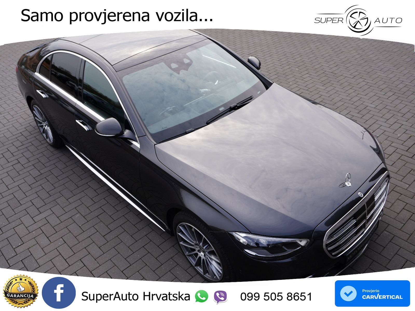 Mercedes S 350d (313 KS) EQ Boost 9G-TRONIC AMG ZRAČNI+ACC+GR SJED+KAM+PANO