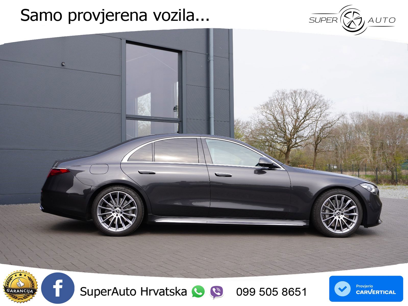 Mercedes S 350d (313 KS) EQ Boost 9G-TRONIC AMG ZRAČNI+ACC+GR SJED+KAM+PANO