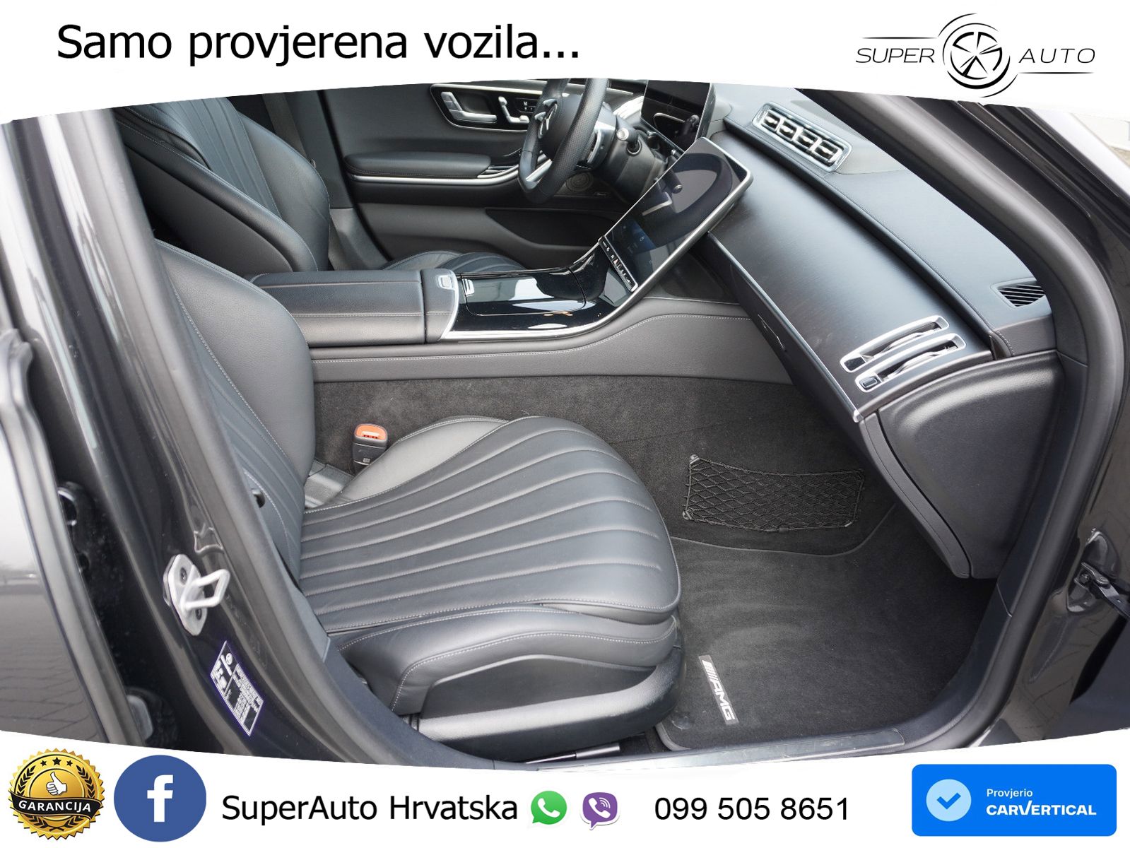 Mercedes S 350d (313 KS) EQ Boost 9G-TRONIC AMG ZRAČNI+ACC+GR SJED+KAM+PANO
