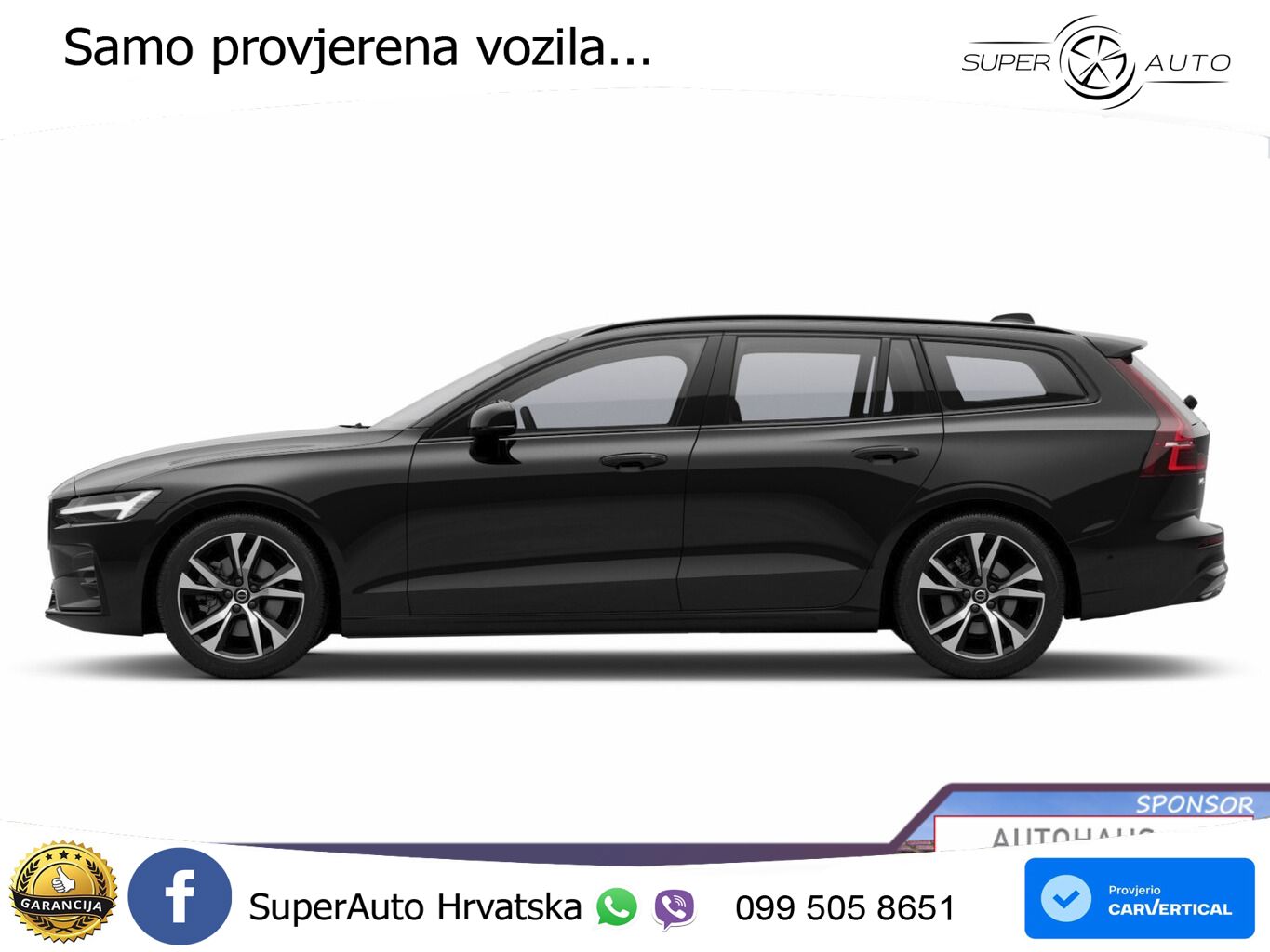 Volvo V60 2.0 B4 Benzin DCT LED+GR SJED+ACC