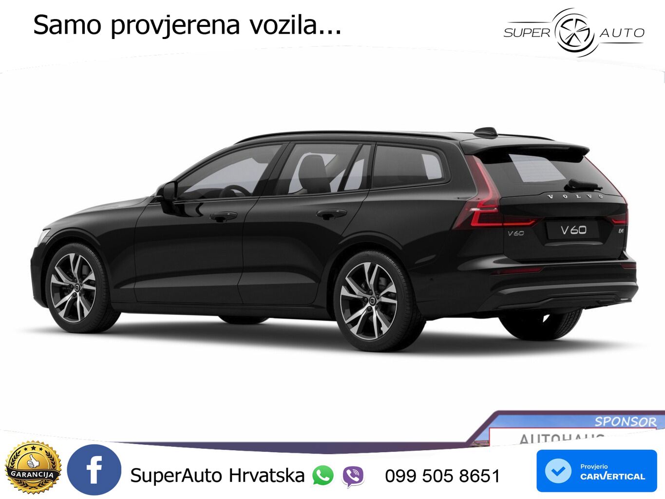Volvo V60 2.0 B4 Benzin DCT LED+GR SJED+ACC
