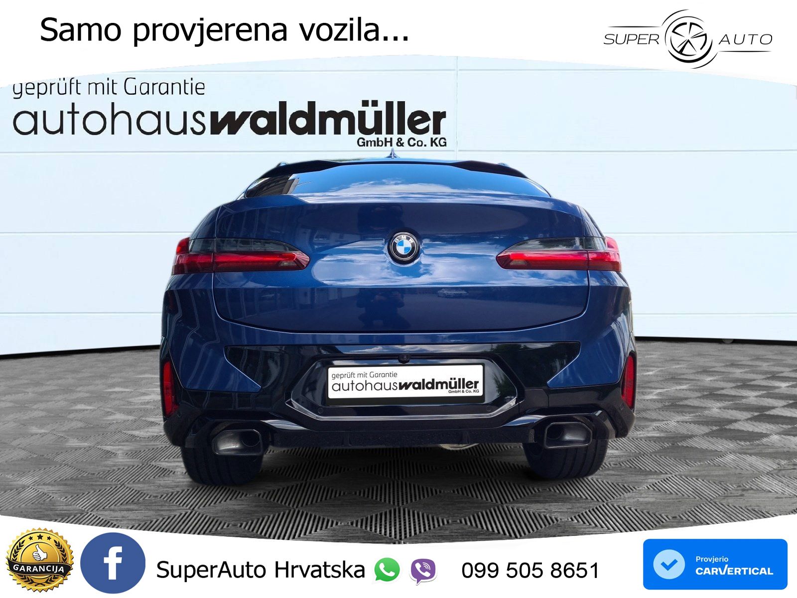 BMW X4 30d (286 KS) xDrive Steptronic LED+GR SJED+ACC
