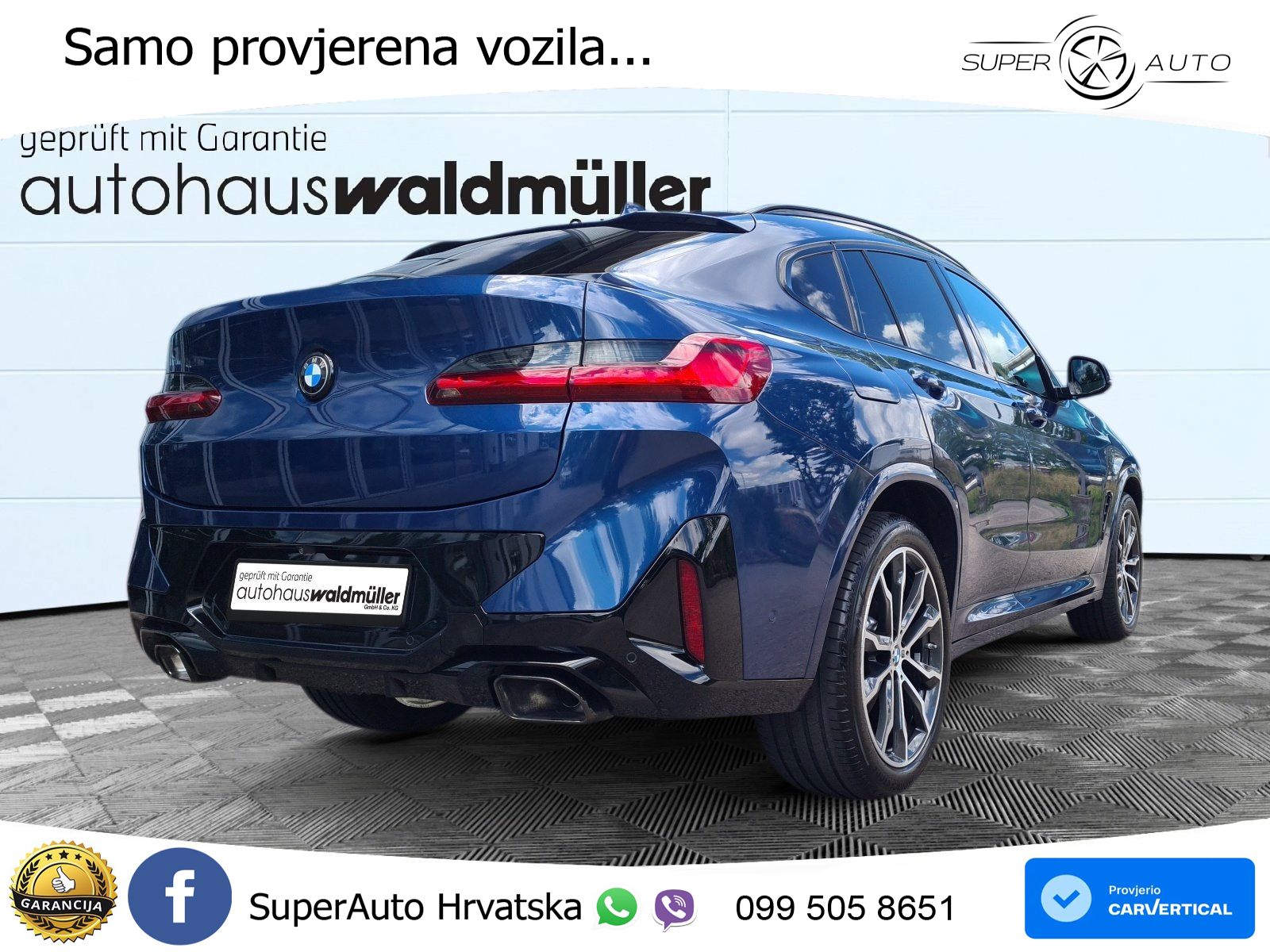 BMW X4 30d (286 KS) xDrive Steptronic LED+GR SJED+ACC