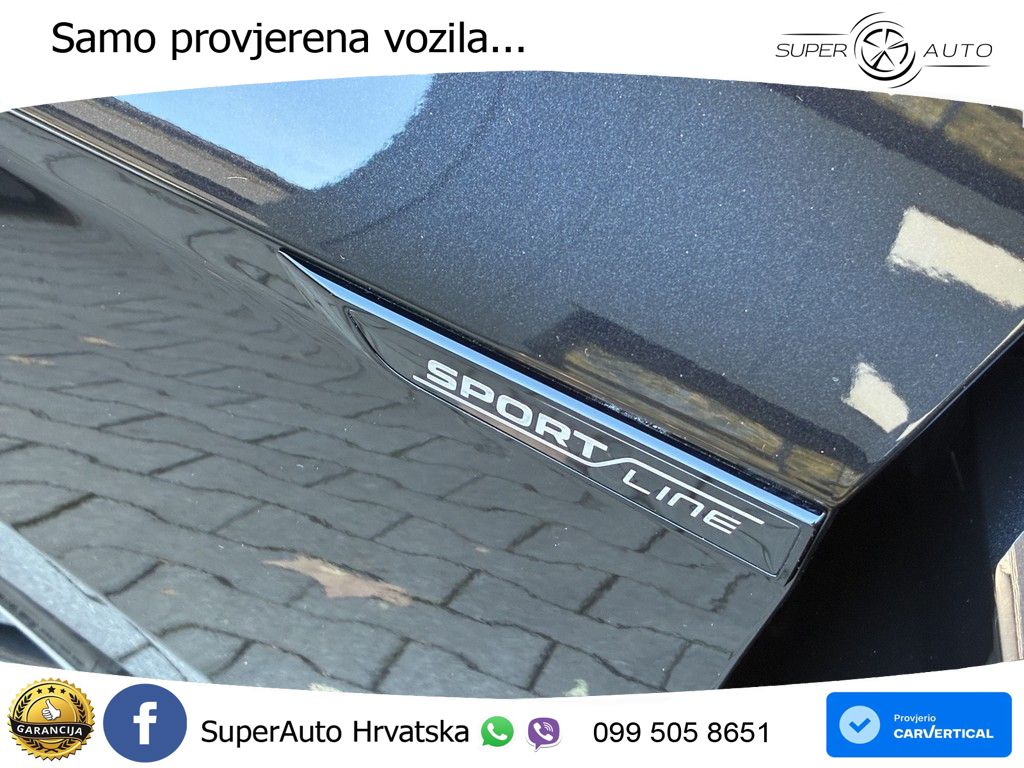 Škoda Octavia Combi 2.0 TDI (150 KS) DSG SportLine MATRIX+GR SJED+KAM