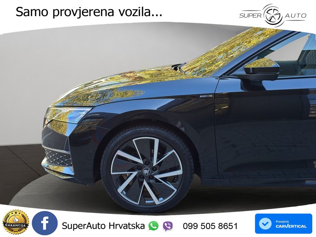 Škoda Octavia Combi 2.0 TDI (150 KS) DSG SportLine MATRIX+GR SJED+KAM