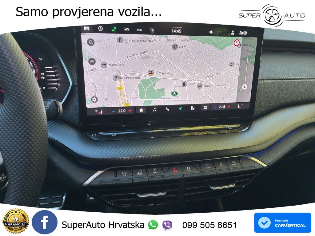 Škoda Octavia Combi 2.0 TDI (150 KS) DSG SportLine MATRIX+GR SJED+KAM