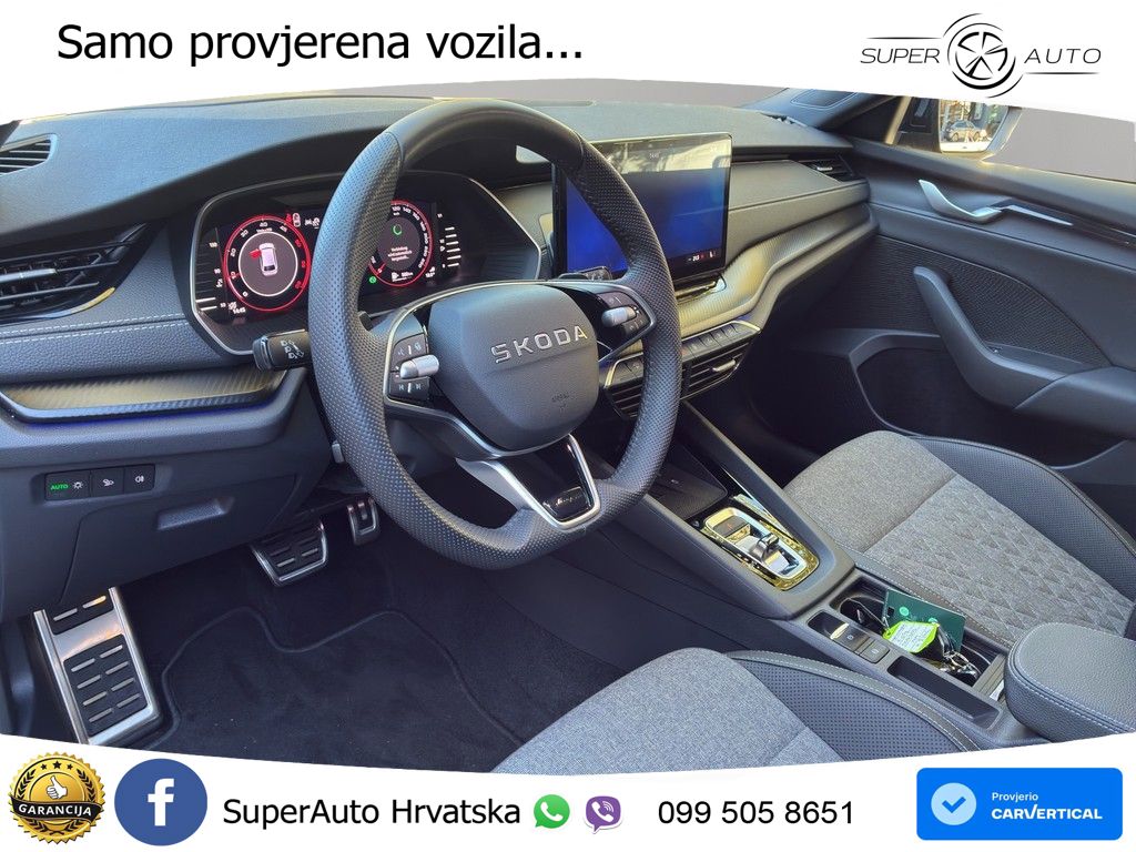 Škoda Octavia Combi 2.0 TDI (150 KS) DSG SportLine MATRIX+GR SJED+KAM