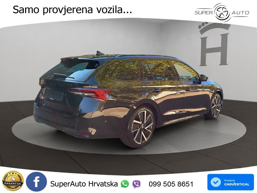 Škoda Octavia Combi 2.0 TDI (150 KS) DSG SportLine MATRIX+GR SJED+KAM