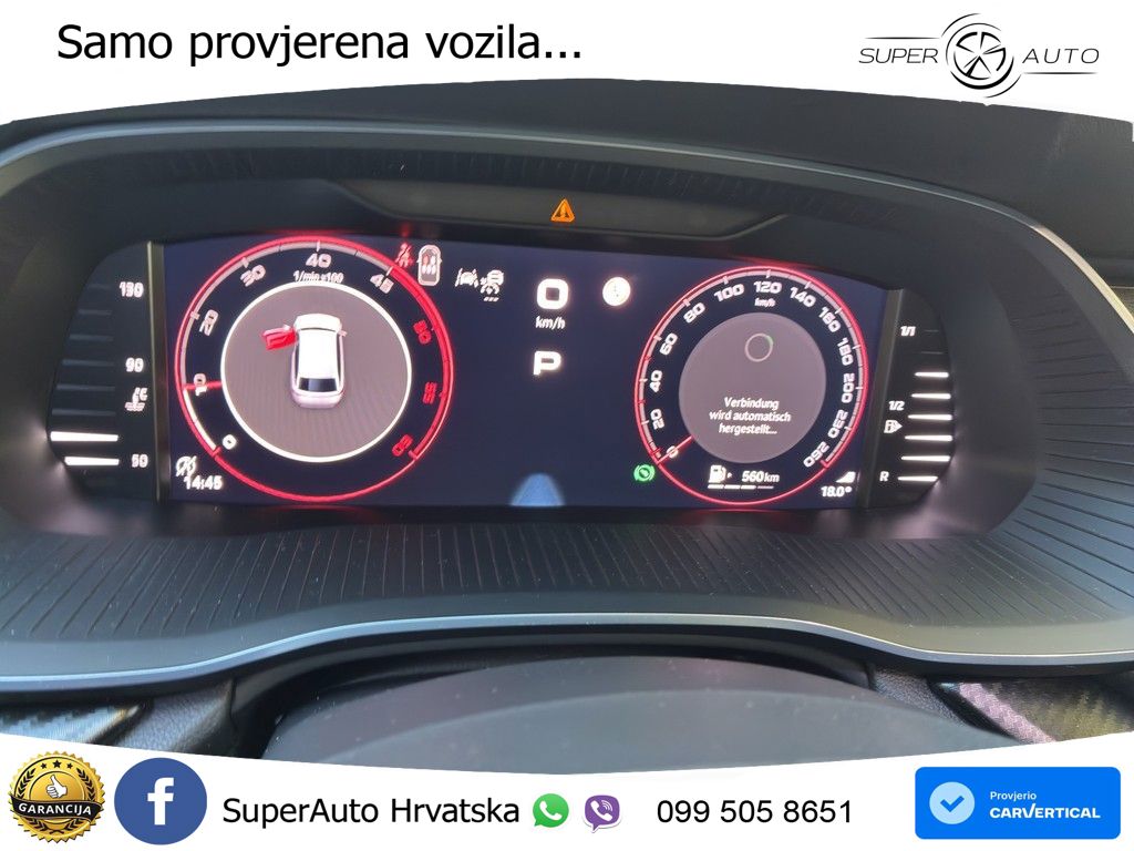Škoda Octavia Combi 2.0 TDI (150 KS) DSG SportLine MATRIX+GR SJED+KAM