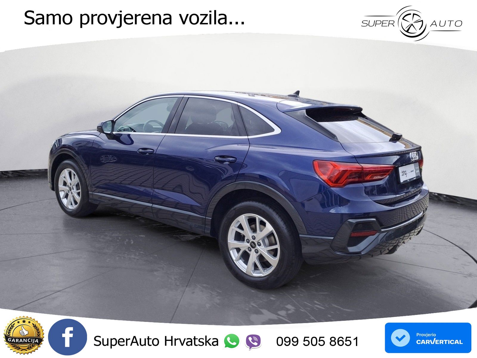 Audi Q3 Sportback 35 TDI (150 KS) quattro S tronic MATRIX+GR SJED+KAM